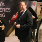 Luisa Alcaide, Antonio Silván y Susana García, ayer en Valladolid.