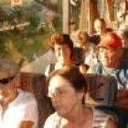Los leoneses residentes en Cuba, en el autobús en el que fueron de excursión