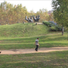 El parque de Can Dragó, lugar en el que se desencadenó la pelea.