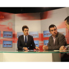 Marisa Vázquez, Miguel Ángel Blanco, Javier Morán y Juan Carlos Franco en el programa La Tertulia. ANA F. BARREDO
