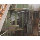 Las cintas transportadoras de residuos del complejo de San Román ayudan a la clasificación de la basura