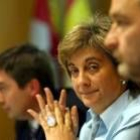 María Jesús Ruiz, en la presentación del balance operativo de incendios de Castilla y León 2007