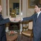 Aznar y Putin, durante la reunión que mantuvieron ayer