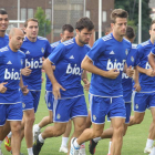 La plantilla de la Deportiva vive sus mejores momentos después de encadenar tres victorias de forma consecutiva.