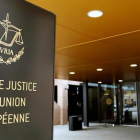 Uno de los accesos al Tribunal de Justicia de la Unión Europea en Luxemburgo.