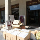 Algunas oficinas de Caja España ya han comenzado a cerrarse tras el acuerdo de fusión.