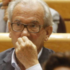 Juan Morano, durante el Pleno que voto a favor del carbón el pasado 20 de junio.