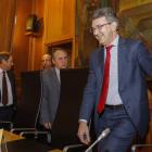 El presidente de la Diputación de León, Juan Martínez Majo, preside el pleno ordinario en el que se somete a aprobación el proyecto de Presupuestos para 2019