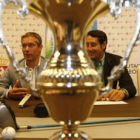 López benito y carlos Cueto, en la presentación del torneo