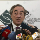 El presidente de la Ceoe, Juan Rosell.