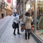 Imagen de archivo de la calle Pío Gullón, una de las vías comerciales de Astorga.