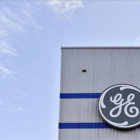 El logo de General Electric.