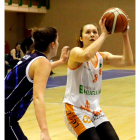 Marta Canella durante uno de los últimos partidos. MARCIANO