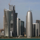 Vista del 'skyline' de Doha.