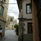 La calle San Salvador del Nido está enclavada en el casco histórico de la capital leonesa
