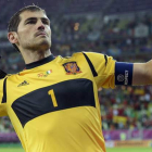Iker Casillas, considerado el mejor portero del mundo, sólo ha recibido un gol en los seis partidos de la Eurocopa.