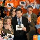 Mariano Rajoy presentó ayer una campaña contra la violencia de género