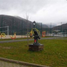 En la imagen, el parque que se ha ubicado en Las Campas.