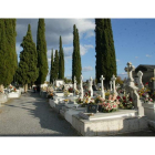 Panorámica general del cementerio de Cacabelos.