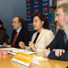 Ángeles Marín, Jesús María de Andrés, Humildad Rodríguez y Alberto Villena.