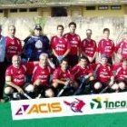 Los jugadores del Legio Acis Incosa posan antes de la disputa del último encuentro liguero