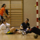 Entrenamiento de las jugadoras del Molly Cleba