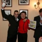 Conrado Fernández y Samuel Folgueral dan rienda suelta a su alegría