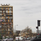 Edificio en Clichy sous Bois. Este suburbio, situado al este de París, fue uno de los principales escenarios de las revueltas de otoño del 2005.