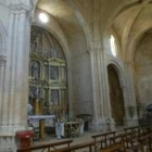 Interior de la iglesia del monasterio cisterciense de Sandoval