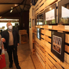 Yasodhara López y Miguel Ángel Álvarez Areces, durante la inauguración de la exposición. L. DE LA MATA