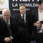 Di Stéfano y Florentino en la presentación del libro de Iker.