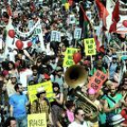 Protestas por la agenda del G-20