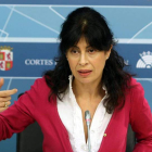 Ana Redondo analiza la evolución de los datos de población en Castilla y León.