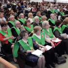 Participantes en la calusura del curso universitario. DL