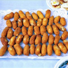 Una bandeja de croquetas