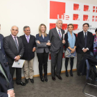 La imagen muestra a integrantes de una de las últimas reuniones del patronato de Las Médulas.