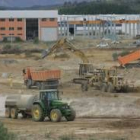 Estado que presentaba ayer una de las zonas del Bayo donde se están concentrando los trabajos