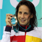 Érika Villaécija se colgó otra medalla de oro.