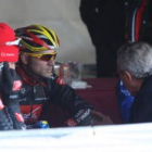 Sastre, Valverde y Samuel Sánchez, los tres triunfadores en el Criterium de San Andrés.