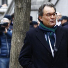 El expresidente de la Generalitat Artur Mas, el pasado 27 de febrero en Madrid.