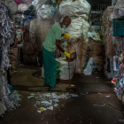 Recicladores de basura en Brasil. FELIPE IRUATA