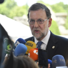 Mariano Rajoy, en Bruselas.