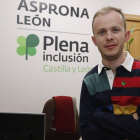 Diego Abad es el representante de Asprona-León en la federación de entidades de personas con discapacidad intelectual Plena Inclusión Castilla y León. RAMIRO