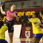 Marta Méndez forzó la prórroga y fue la máxima anotadora de su equipo. RAMIRO