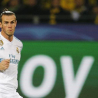 Gareth Bale en un partido de Champions League frente al Borussia Dortmund.
