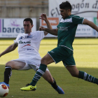 Bardal, a la izquierda, se perderá el partido de esta tarde por lesión.