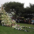 Un momento de la romería en honor a la Virgen del Villar del año pasado.