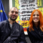 Pablo y Sara, los dos leoneses seleccionados por la Agencia Espacial Europea. BENITO ORDÓÑEZ