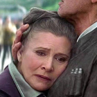 Carrie Fisher, en una imagen de 'Star Wars: El despertar de la Fuerza'.