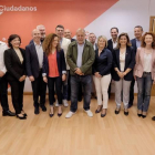 - El candidato de Ciuidadanos a la Junta de Castilla y León, Francisco Igea (c), encabeza la presentación de los cabezas de lista de la formación naranja para las elecciones autonómicas del próximo 26 de mayo